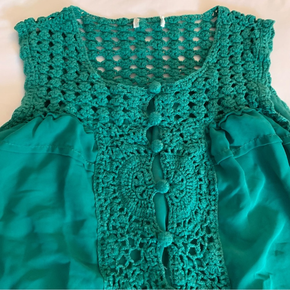 Crotchet tank cami 🕸